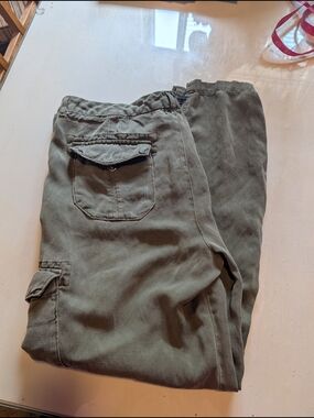 Sanctuary Olive Green Utility Cargo Trousers